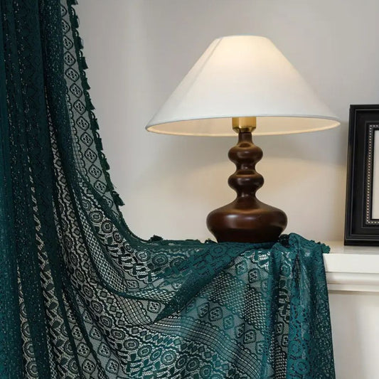Lumen Floral Crochet Tassel Panel — view 2