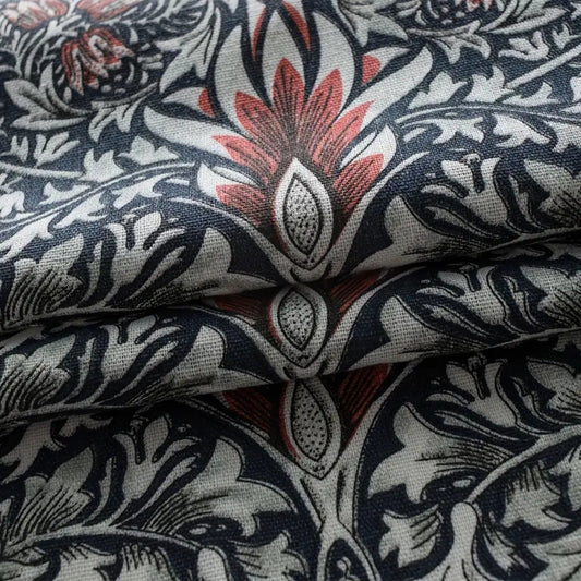 Thistle Dark Floral Tapestry Panel — view 2
