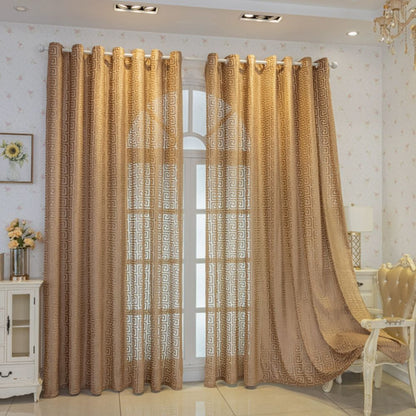 Imperial Labyrinth Embroidered Drape — view 7
