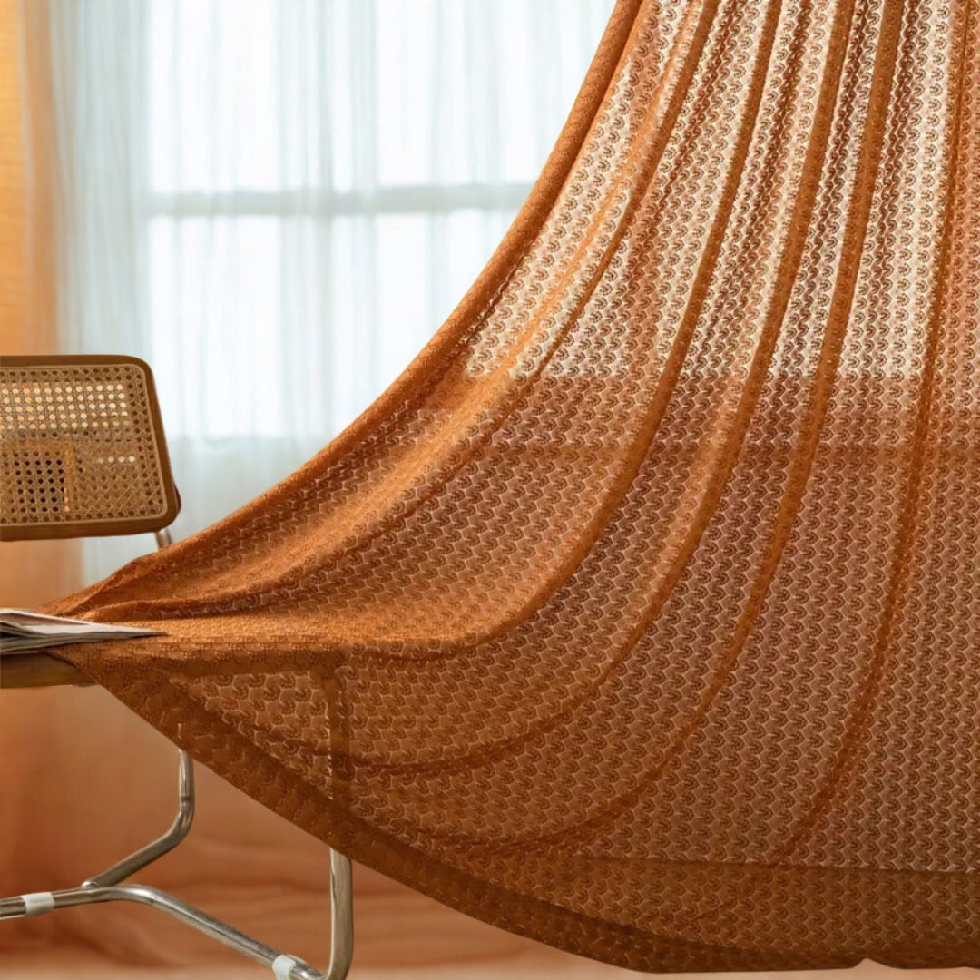 Ember Crochet Mesh Panel — Verdure House