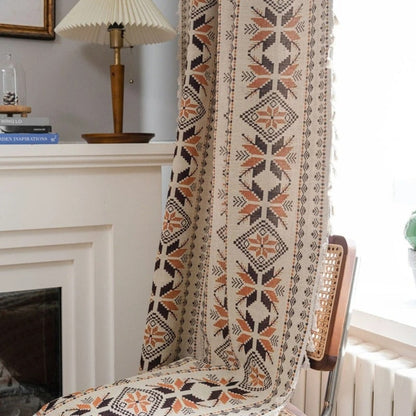 Boho Geometric Semi-Blackout Panel — view 3